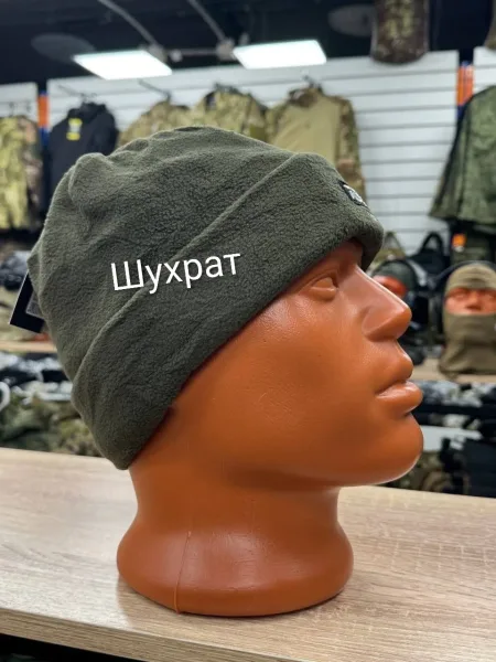 Тактическая шапка из двойного флиса — фото 2