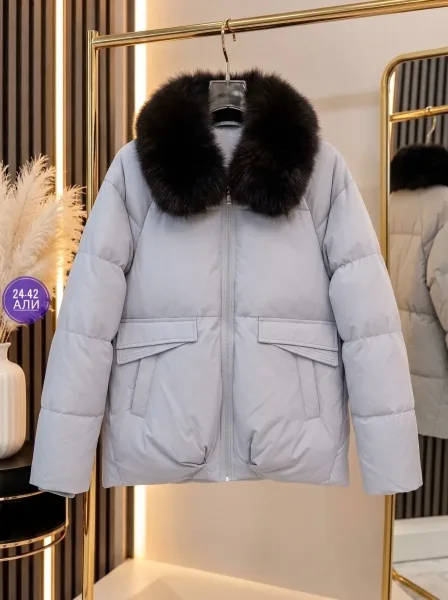 Женская куртка из холлофайбера — фото 4