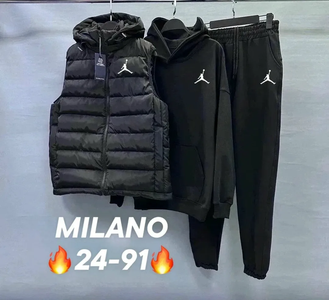 Костюм тройка из флиса для мужчин — фото 6