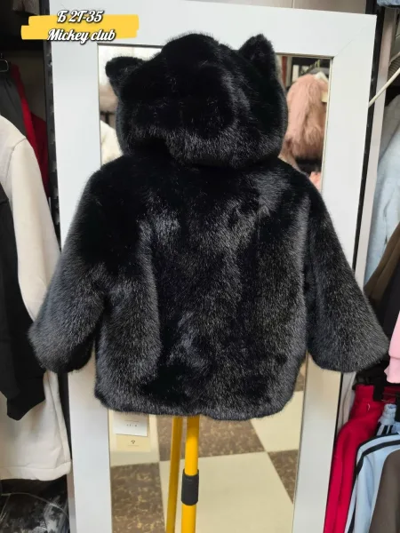 Шубка детская с ушками Милашка — фото 3