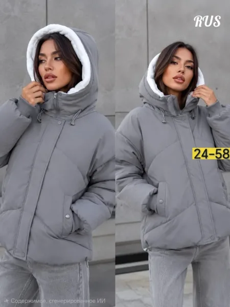 Модная куртка из полиэстера — фото 34