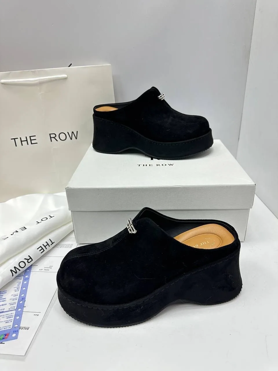 Лоферы женские The Row НОВИНКУ, кожа — фото 3