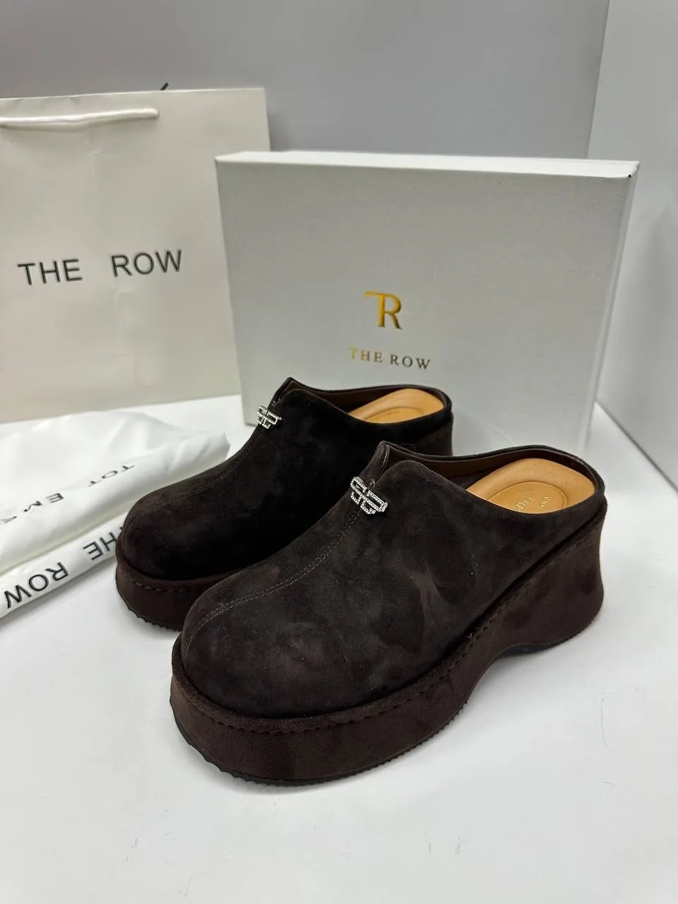 Лоферы женские The Row НОВИНКУ, кожа — фото 6