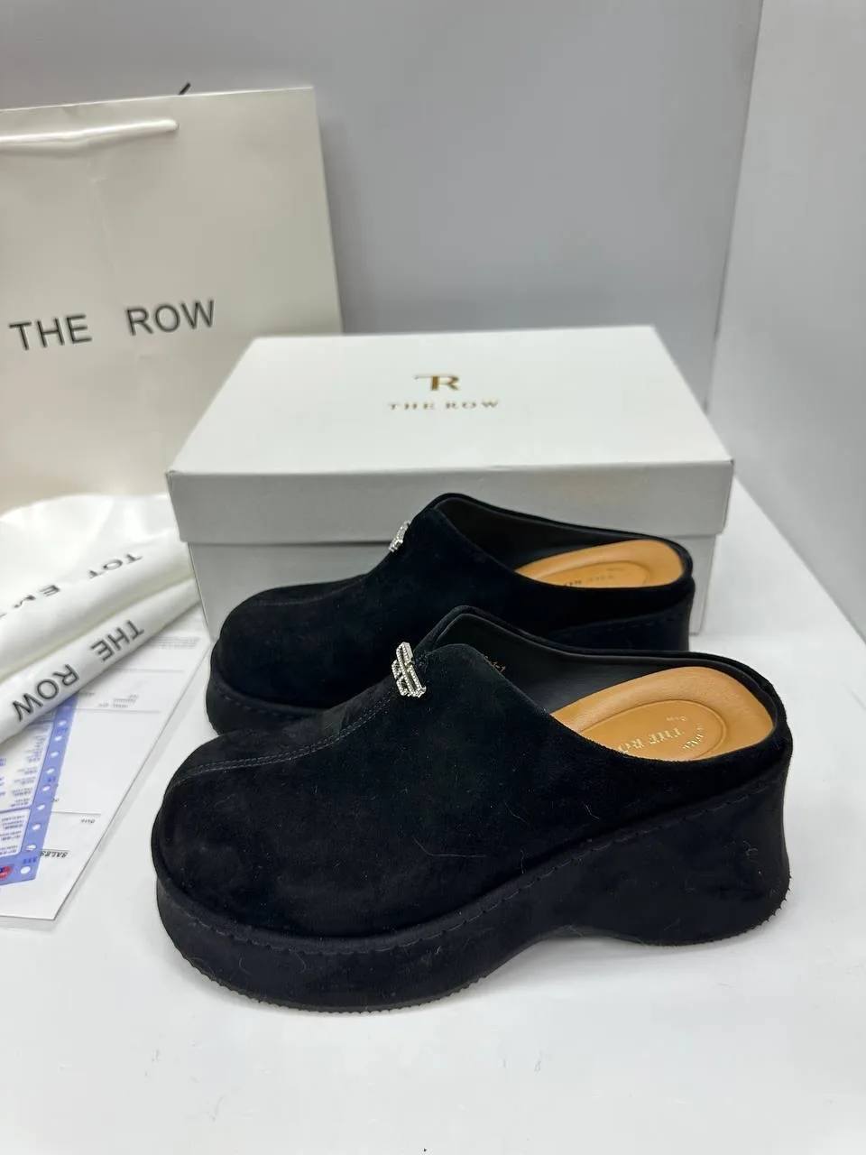 Лоферы женские The Row НОВИНКУ, кожа — фото 7