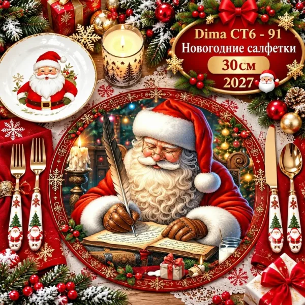 НОВОГОДНИЕ САФЕТКИ 2027 — фото 6