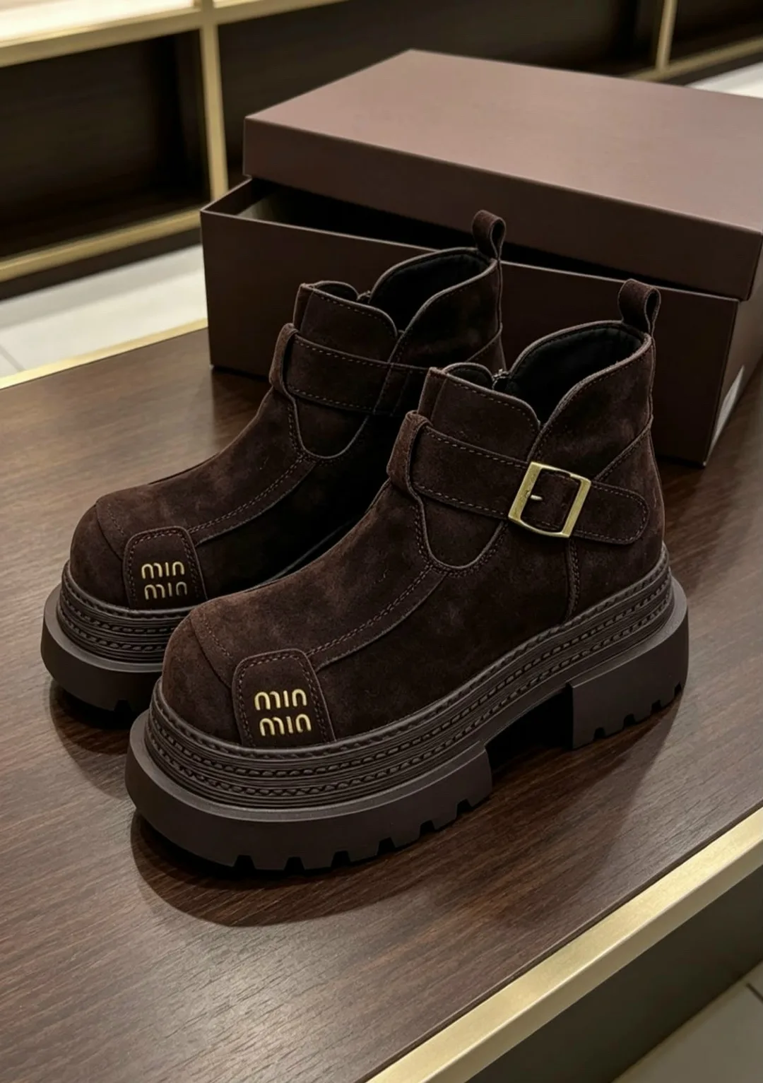 Ботинки Miu-Miu на ЗИМА — фото 2