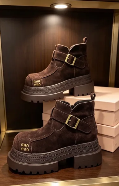 Ботинки Miu-Miu на ЗИМА — фото 2