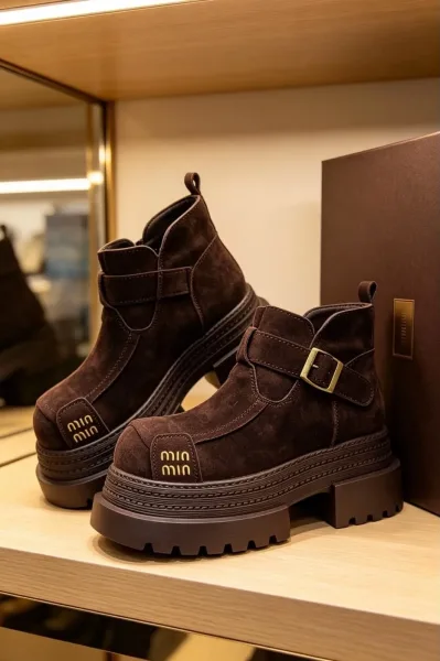 Ботинки Miu-Miu на ЗИМА — фото 6