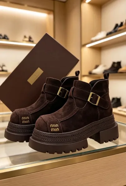 Ботинки Miu-Miu на ЗИМА — фото 12