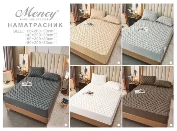 Наматрасник стёганный из 100 хлопка — фото 8