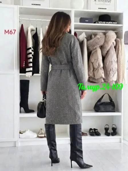 Отлично смотрится как с сапогами, так и с повседневной обувью — фото 2