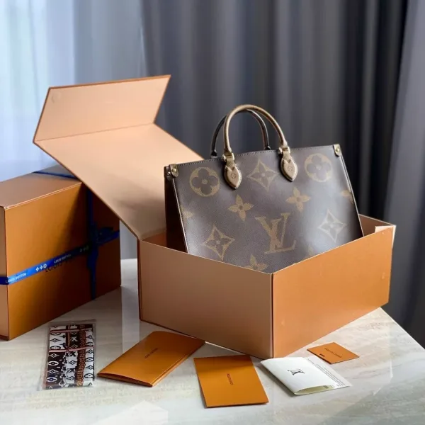 LV сумка кожа натуральная + канва Люкс — фото 3