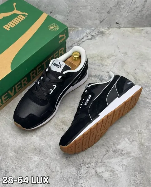 Кроссовки мужские PUMA из натуральной замши — фото 3