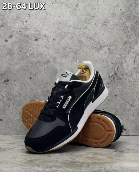 Кроссовки мужские PUMA из натуральной замши — фото 5