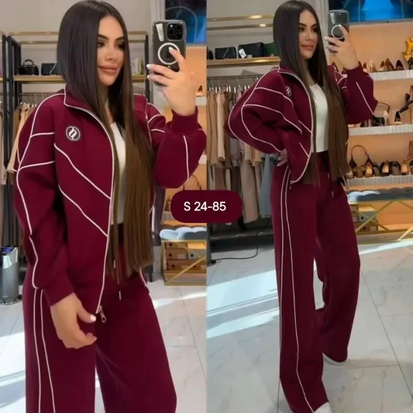 Свитшот и брючки из тёплого флиса — фото 1