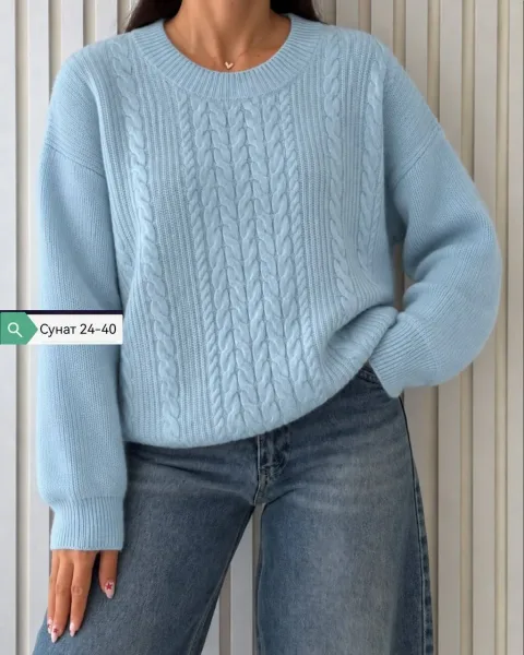 Теплые кардиган ед 48-60Ткань вязка /Кашмир плотная — фото 5