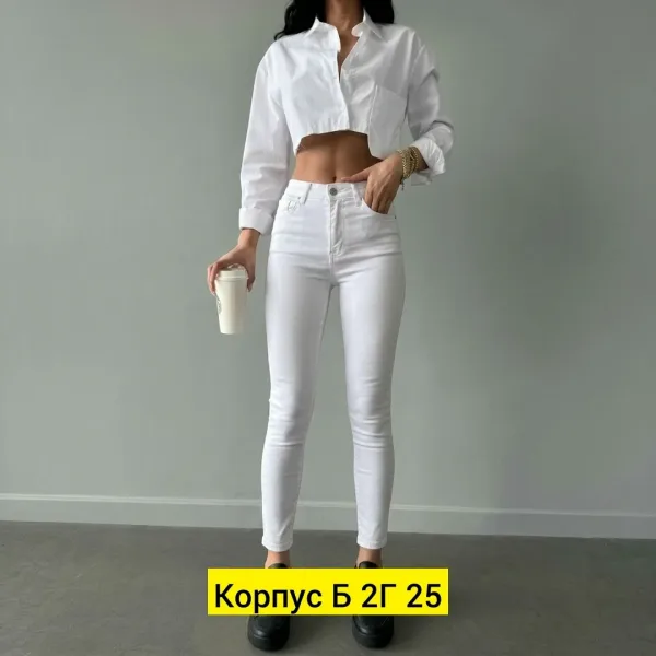 Джинсы стрейч — фото 5