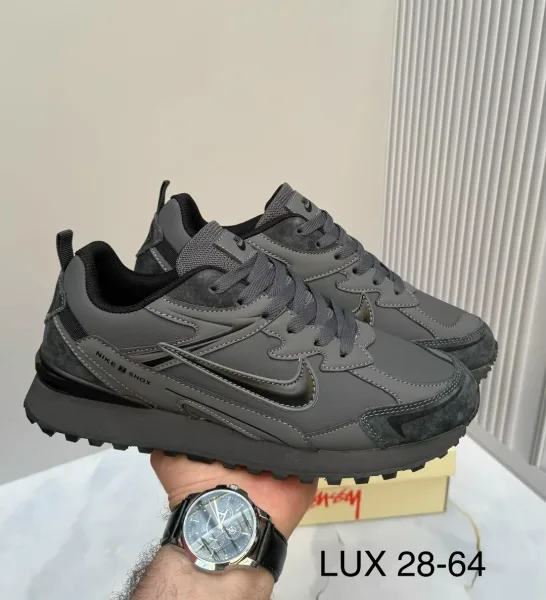 Кроссовки мужские NIKE из натуральной замши — фото 13