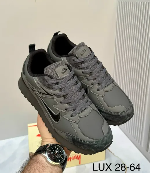 Кроссовки мужские NIKE из натуральной замши — фото 5
