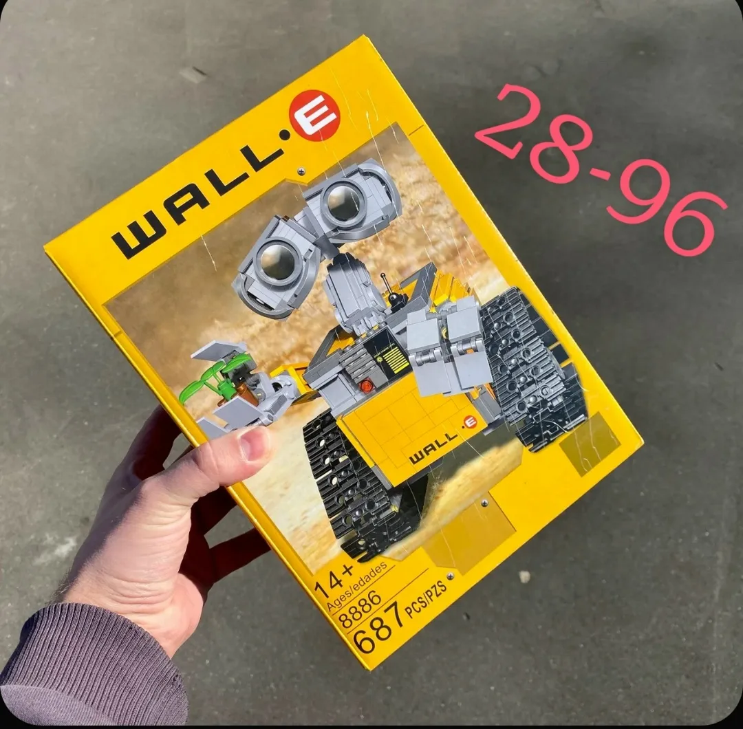 Конструктор Техник набор Робот ВАЛЛ-И 687 деталей игрушка трансформер Technic / лего совместимый / подарок для мальчиков — фото 2