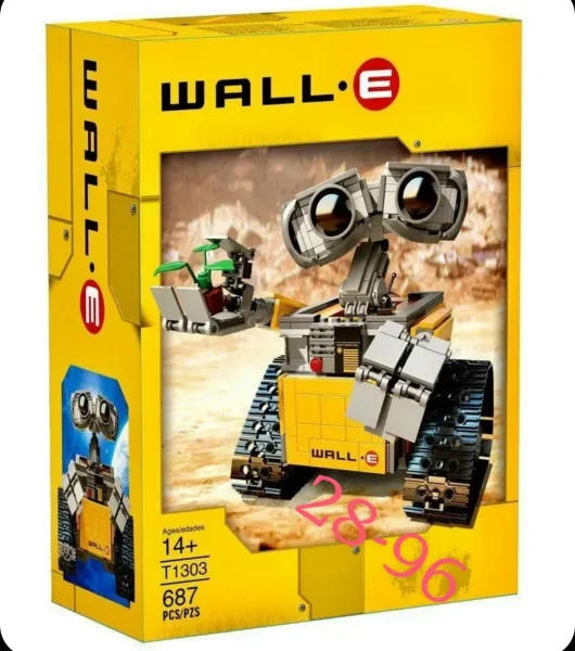 Конструктор Техник набор Робот ВАЛЛ-И 687 деталей игрушка трансформер Technic / лего совместимый / подарок для мальчиков — фото 1