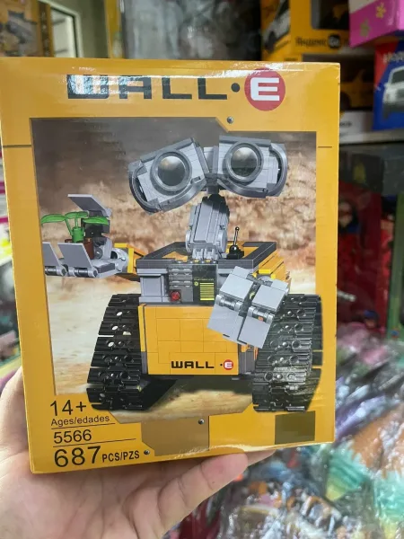 Конструктор Техник набор Робот ВАЛЛ-И 687 деталей игрушка трансформер Technic / лего совместимый / подарок для мальчиков — фото 4
