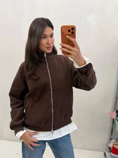 Свитшот Zipp в стиле oversize — фото 2