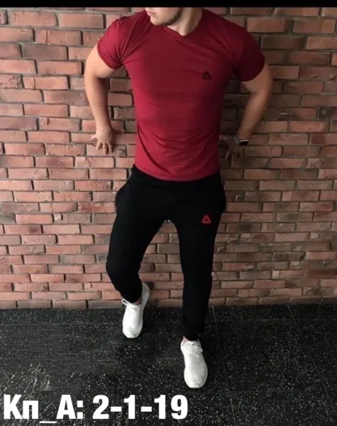 Спортивный костюм из натурального хлопка — фото 10