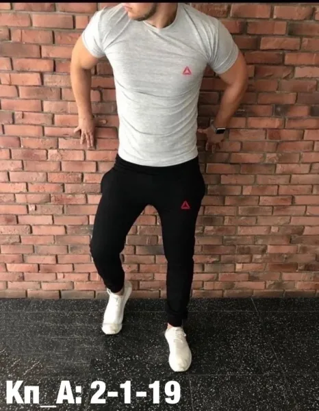 Спортивный костюм из натурального хлопка — фото 18