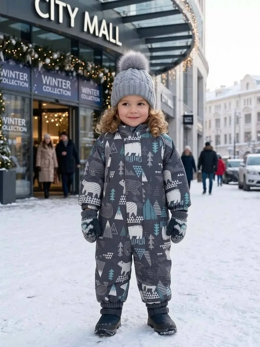 Детские зимние комбинезоны Misha Lasiele — фото 3