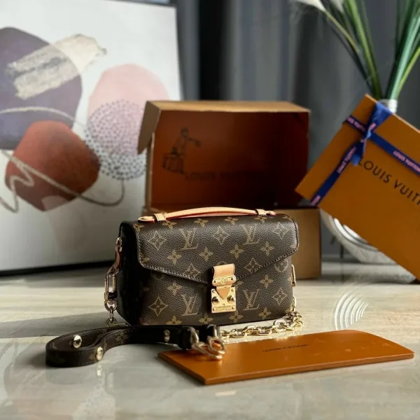 LV Сумка Канва + Кожа Натуральная ЛЮКС — фото 4