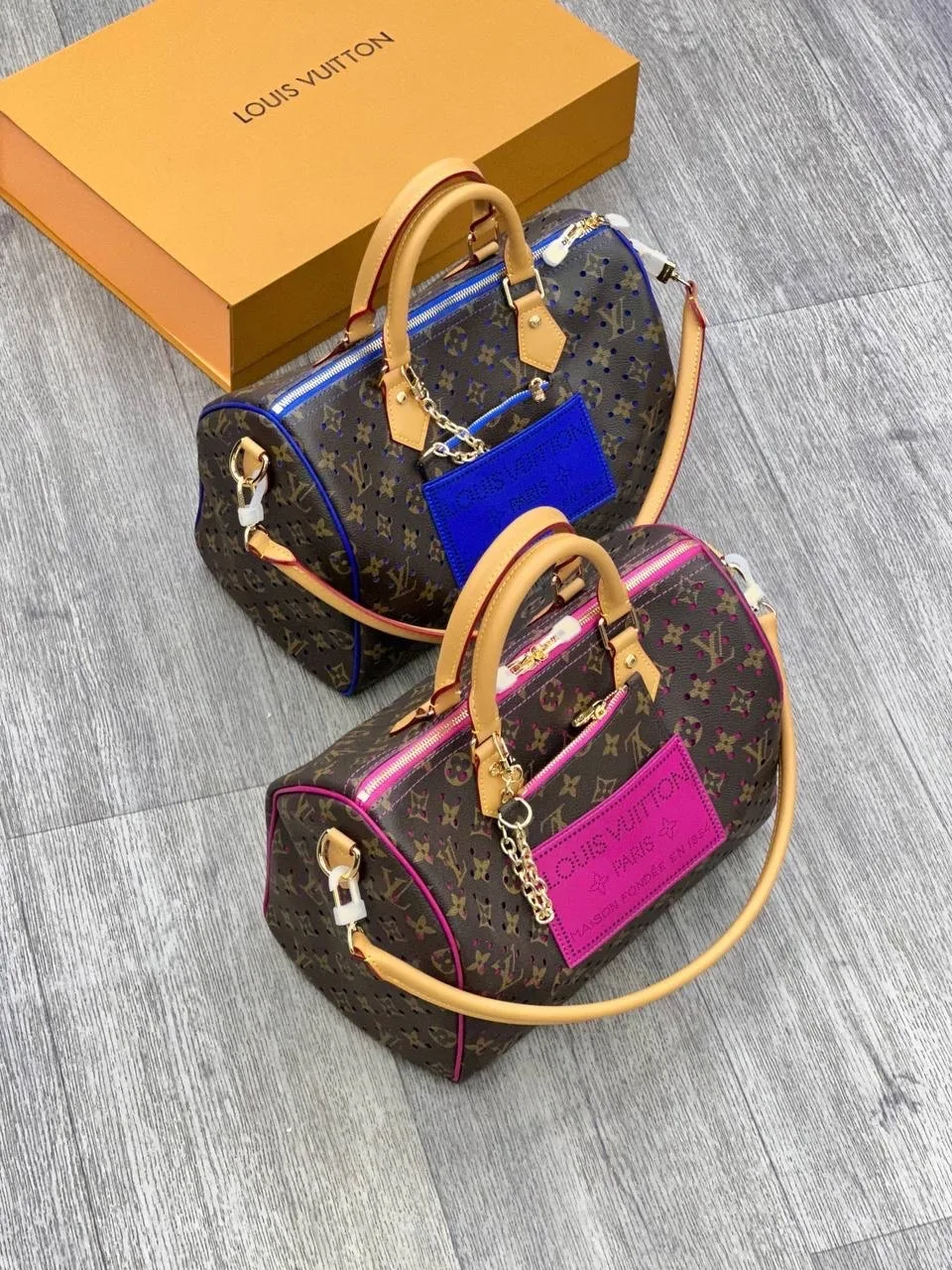 LOUISVUITTON, сумка из канвы и натуральной кожи — фото 2