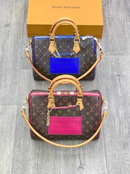 LOUISVUITTON, сумка из канвы и натуральной кожи — фото 3