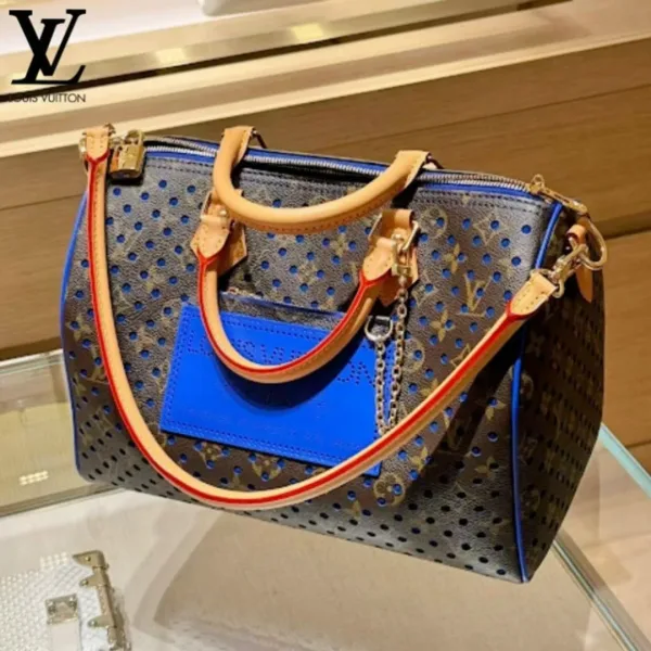 LOUISVUITTON, сумка из канвы и натуральной кожи — фото 7