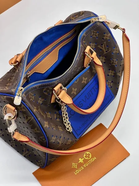 LOUISVUITTON, сумка из канвы и натуральной кожи — фото 8