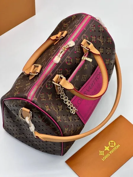 LOUISVUITTON, сумка из канвы и натуральной кожи — фото 10