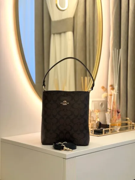 Сумка COACH из эко кожи ЛЮКС — фото 5