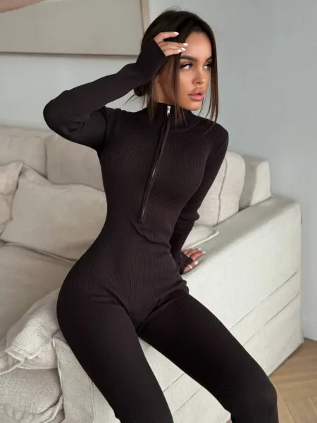 Комбинезон в рубчик Trend Fit — фото 6