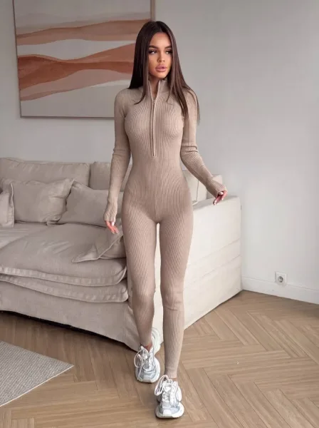 Комбинезон в рубчик Trend Fit — фото 12