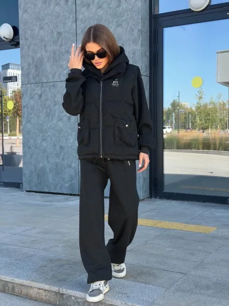 Костюм-тройка Chrome Hearts, хлопок на флисе — фото 6
