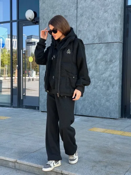 Костюм-тройка Chrome Hearts, хлопок на флисе — фото 22