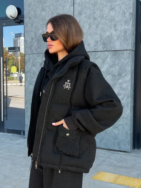 Костюм-тройка Chrome Hearts, хлопок на флисе — фото 29
