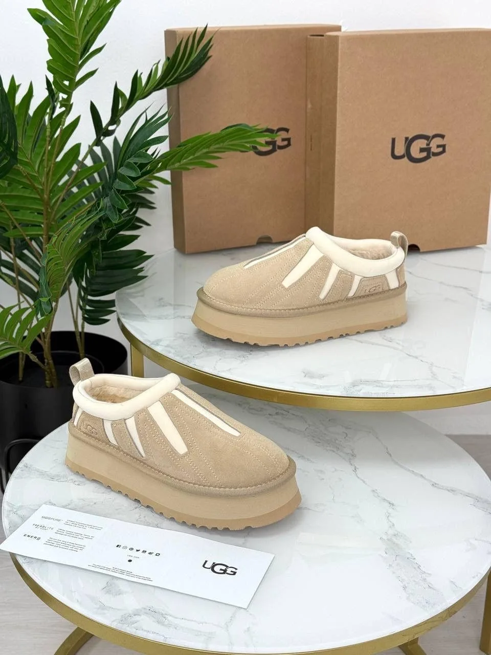 Оригинальный комплект UGG, натуральная кожа — фото 1