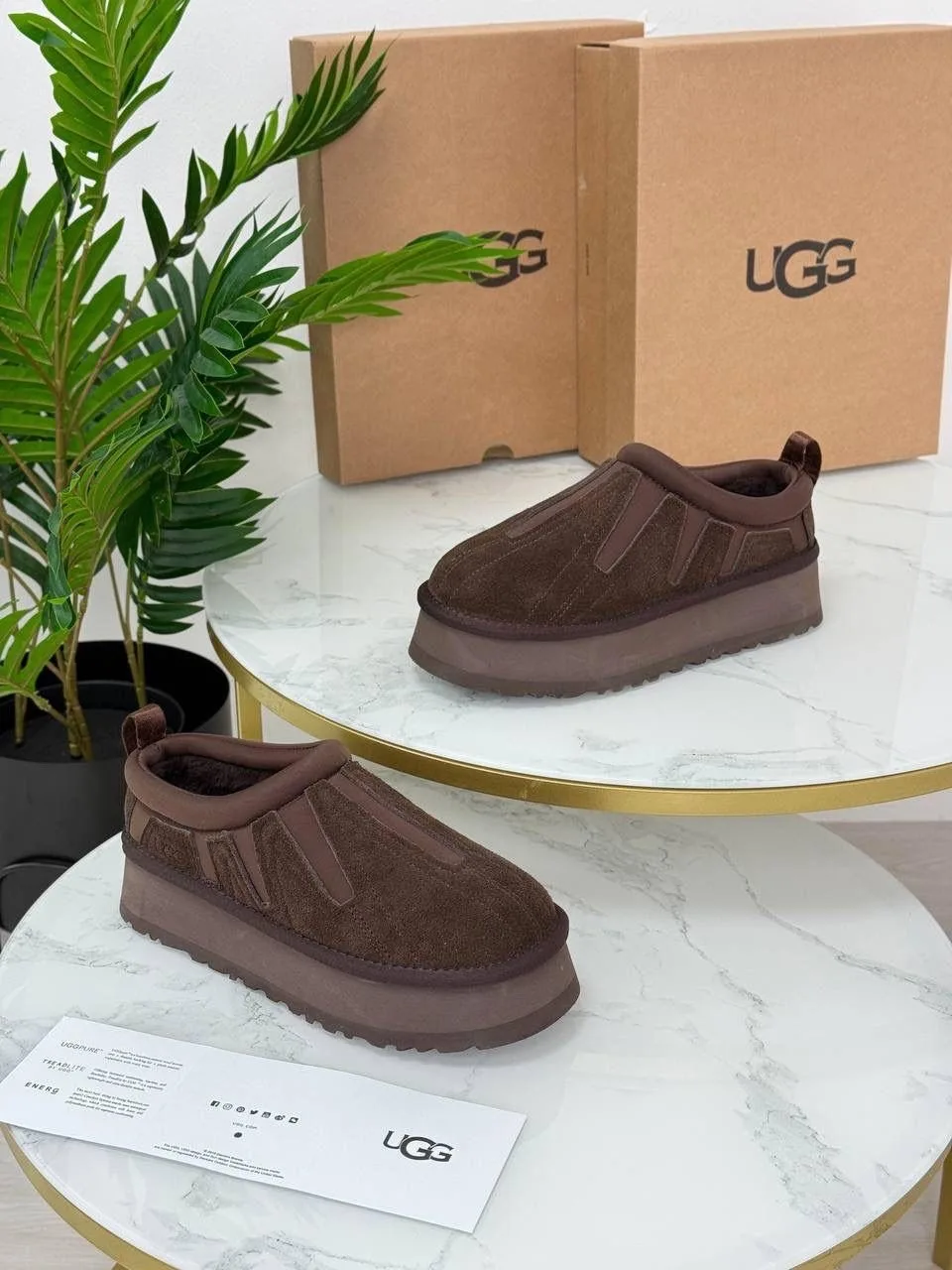 Оригинальный комплект UGG, натуральная кожа — фото 2