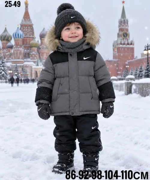 Куртка зимняя с мембраной и натуральным мехом — фото 2