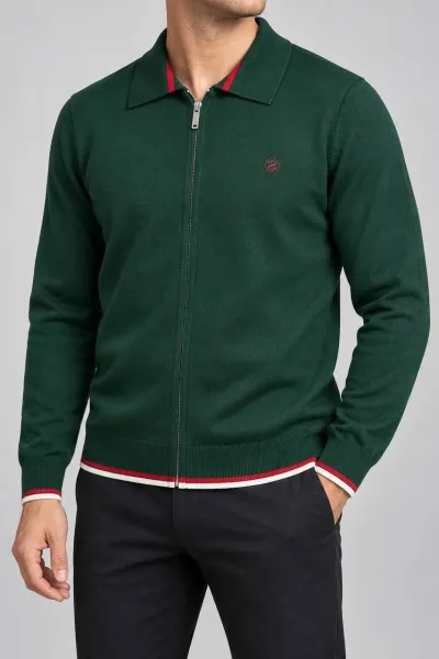 Кофта ZEGNA на молнии — фото 3