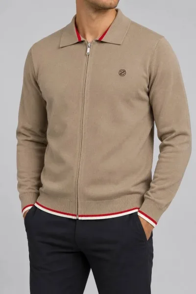 Кофта ZEGNA на молнии — фото 5