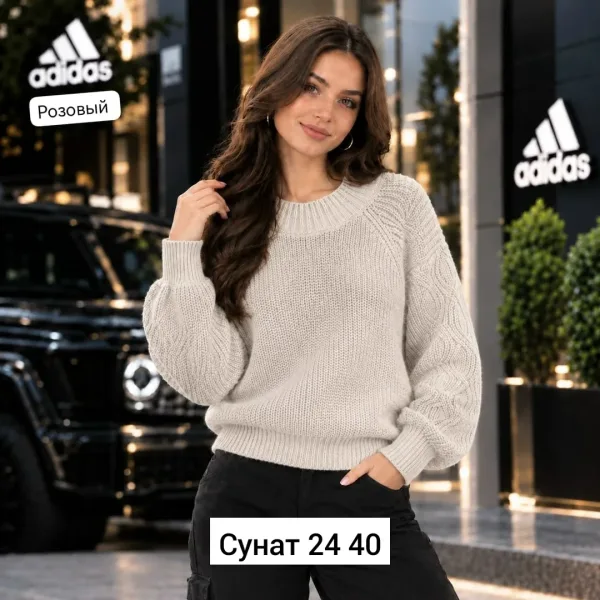 Однотонный джемпер из натурального кашемира — фото 3