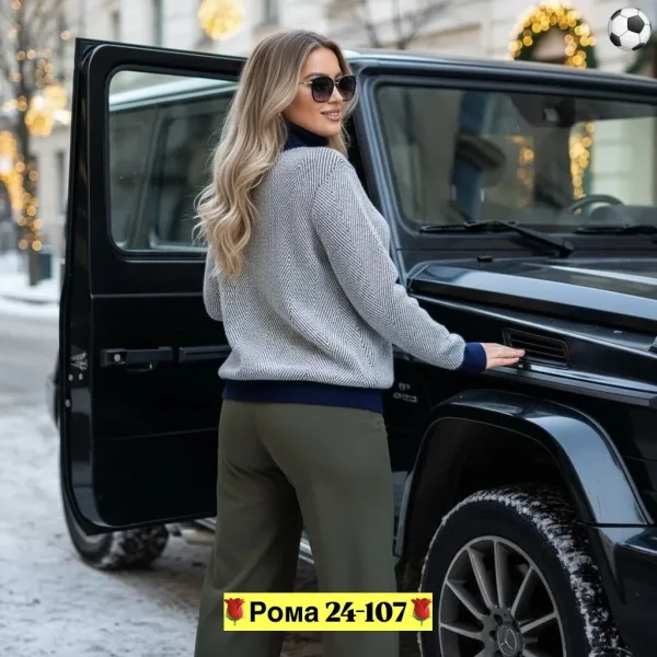 Тёплая кофта из качественного кашемира — фото 3
