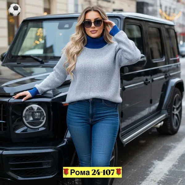 Тёплая кофта из качественного кашемира — фото 10